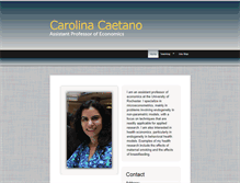 Tablet Screenshot of carolinacaetano.net